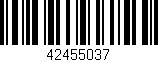 Código de barras (EAN, GTIN, SKU, ISBN): '42455037'