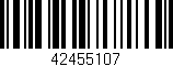 Código de barras (EAN, GTIN, SKU, ISBN): '42455107'