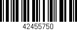 Código de barras (EAN, GTIN, SKU, ISBN): '42455750'