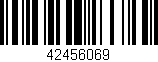 Código de barras (EAN, GTIN, SKU, ISBN): '42456069'