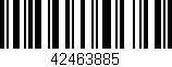 Código de barras (EAN, GTIN, SKU, ISBN): '42463885'