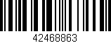 Código de barras (EAN, GTIN, SKU, ISBN): '42468863'