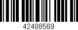 Código de barras (EAN, GTIN, SKU, ISBN): '42488569'
