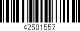 Código de barras (EAN, GTIN, SKU, ISBN): '42501557'