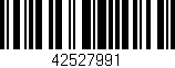Código de barras (EAN, GTIN, SKU, ISBN): '42527991'