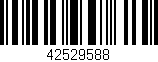 Código de barras (EAN, GTIN, SKU, ISBN): '42529588'