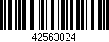 Código de barras (EAN, GTIN, SKU, ISBN): '42563824'
