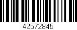 Código de barras (EAN, GTIN, SKU, ISBN): '42572845'