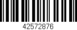 Código de barras (EAN, GTIN, SKU, ISBN): '42572876'