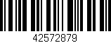 Código de barras (EAN, GTIN, SKU, ISBN): '42572879'