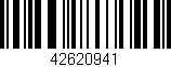 Código de barras (EAN, GTIN, SKU, ISBN): '42620941'