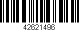 Código de barras (EAN, GTIN, SKU, ISBN): '42621496'