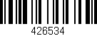 Código de barras (EAN, GTIN, SKU, ISBN): '426534'