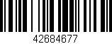 Código de barras (EAN, GTIN, SKU, ISBN): '42684677'