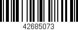 Código de barras (EAN, GTIN, SKU, ISBN): '42685073'