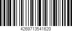 Código de barras (EAN, GTIN, SKU, ISBN): '4269713541620'