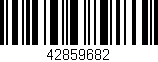 Código de barras (EAN, GTIN, SKU, ISBN): '42859682'