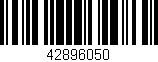 Código de barras (EAN, GTIN, SKU, ISBN): '42896050'