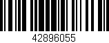 Código de barras (EAN, GTIN, SKU, ISBN): '42896055'