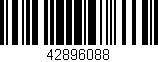 Código de barras (EAN, GTIN, SKU, ISBN): '42896088'