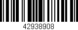 Código de barras (EAN, GTIN, SKU, ISBN): '42938908'