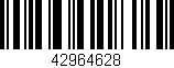 Código de barras (EAN, GTIN, SKU, ISBN): '42964628'