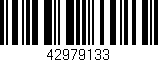 Código de barras (EAN, GTIN, SKU, ISBN): '42979133'
