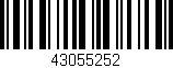 Código de barras (EAN, GTIN, SKU, ISBN): '43055252'