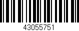 Código de barras (EAN, GTIN, SKU, ISBN): '43055751'