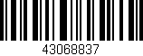 Código de barras (EAN, GTIN, SKU, ISBN): '43068837'