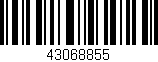 Código de barras (EAN, GTIN, SKU, ISBN): '43068855'