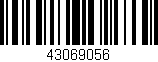 Código de barras (EAN, GTIN, SKU, ISBN): '43069056'