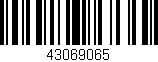 Código de barras (EAN, GTIN, SKU, ISBN): '43069065'