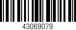 Código de barras (EAN, GTIN, SKU, ISBN): '43069079'