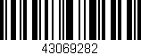 Código de barras (EAN, GTIN, SKU, ISBN): '43069282'