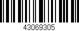 Código de barras (EAN, GTIN, SKU, ISBN): '43069305'