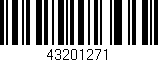 Código de barras (EAN, GTIN, SKU, ISBN): '43201271'