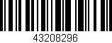Código de barras (EAN, GTIN, SKU, ISBN): '43208296'