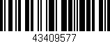 Código de barras (EAN, GTIN, SKU, ISBN): '43409577'