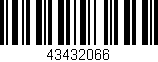 Código de barras (EAN, GTIN, SKU, ISBN): '43432066'