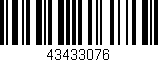 Código de barras (EAN, GTIN, SKU, ISBN): '43433076'