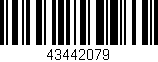 Código de barras (EAN, GTIN, SKU, ISBN): '43442079'