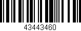 Código de barras (EAN, GTIN, SKU, ISBN): '43443460'