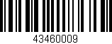 Código de barras (EAN, GTIN, SKU, ISBN): '43460009'