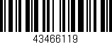 Código de barras (EAN, GTIN, SKU, ISBN): '43466119'