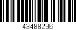 Código de barras (EAN, GTIN, SKU, ISBN): '43488296'