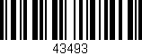 Código de barras (EAN, GTIN, SKU, ISBN): '43493'