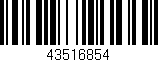 Código de barras (EAN, GTIN, SKU, ISBN): '43516854'