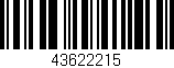Código de barras (EAN, GTIN, SKU, ISBN): '43622215'