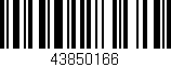 Código de barras (EAN, GTIN, SKU, ISBN): '43850166'